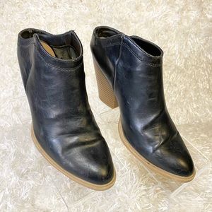 Dolce Vita for Target Black Backless Bootie Women’s 7.5